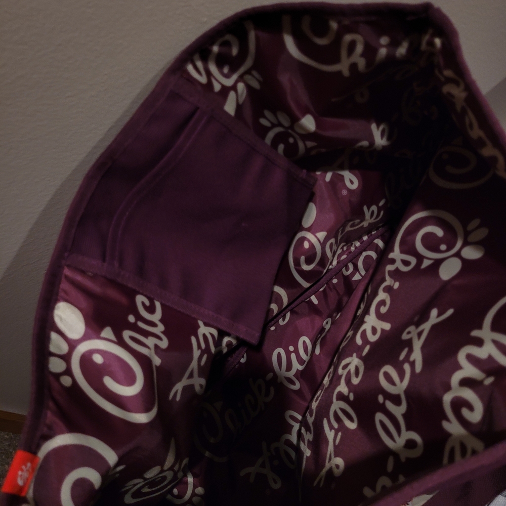 Chick-fil-A Polynesian Sauce Purple Tote Bag - Picture 5 of 6